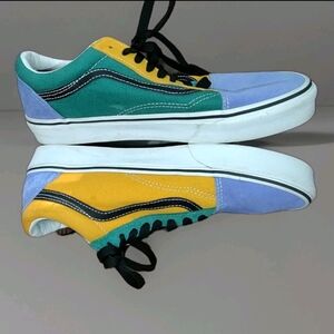 Vans Yacht Club Old Skool Unisex Sneakers Multicolor Men's 9 Women 10.5 #500714
